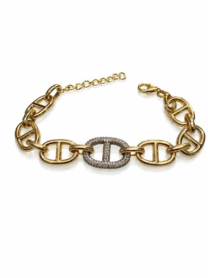 Armband Marcello Pane Dame in Silber BRDV057 - BRDV057
